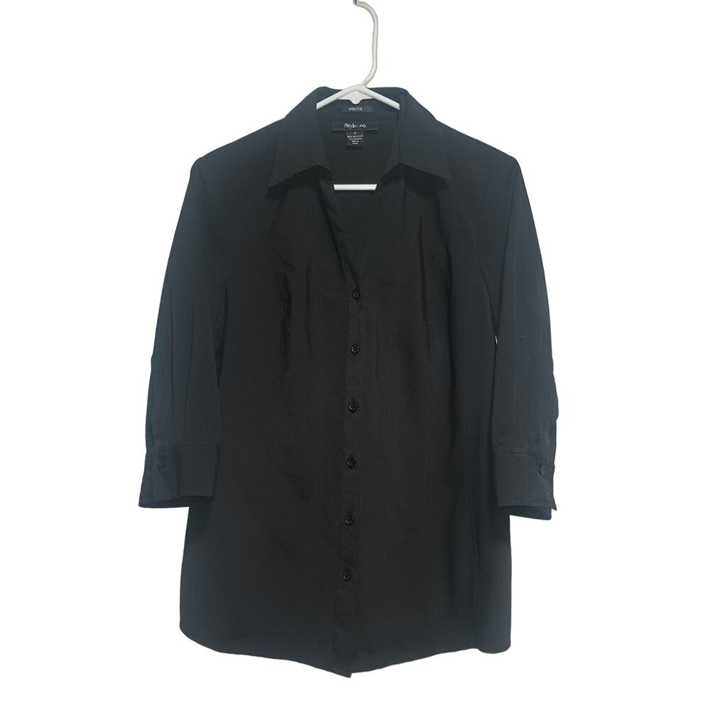 Style & Co Women's Button Up Shirt Size 6